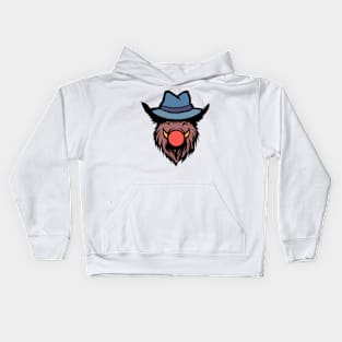 A Wild Boar's Stylish Accessory Kids Hoodie